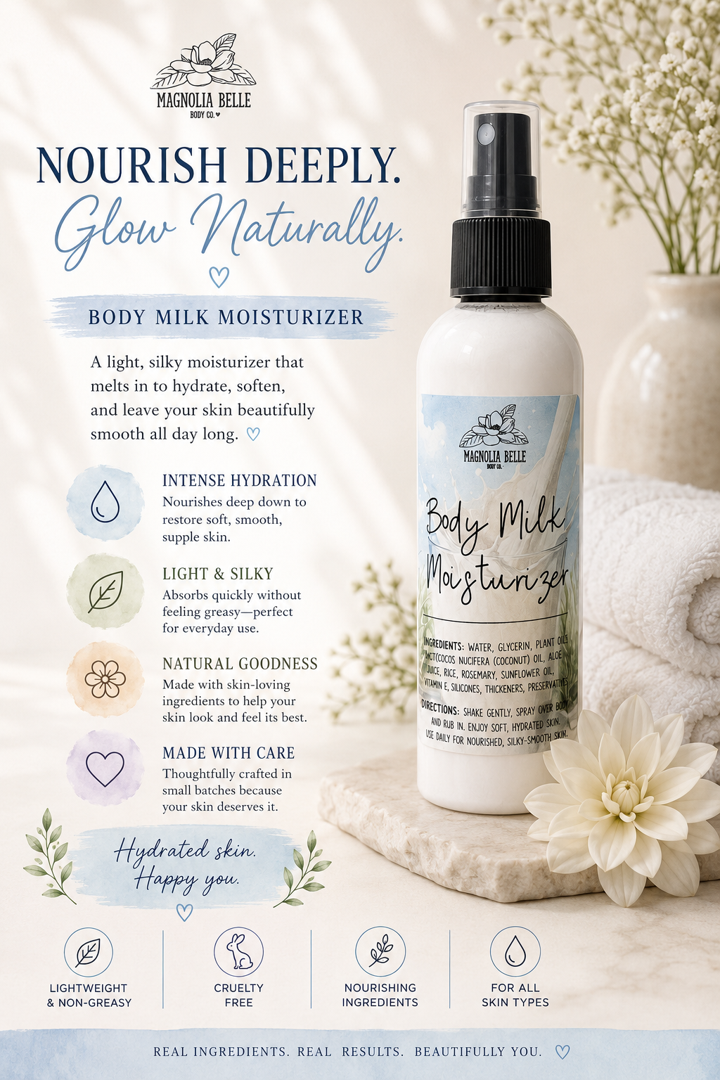 Body Milk Moisturizer