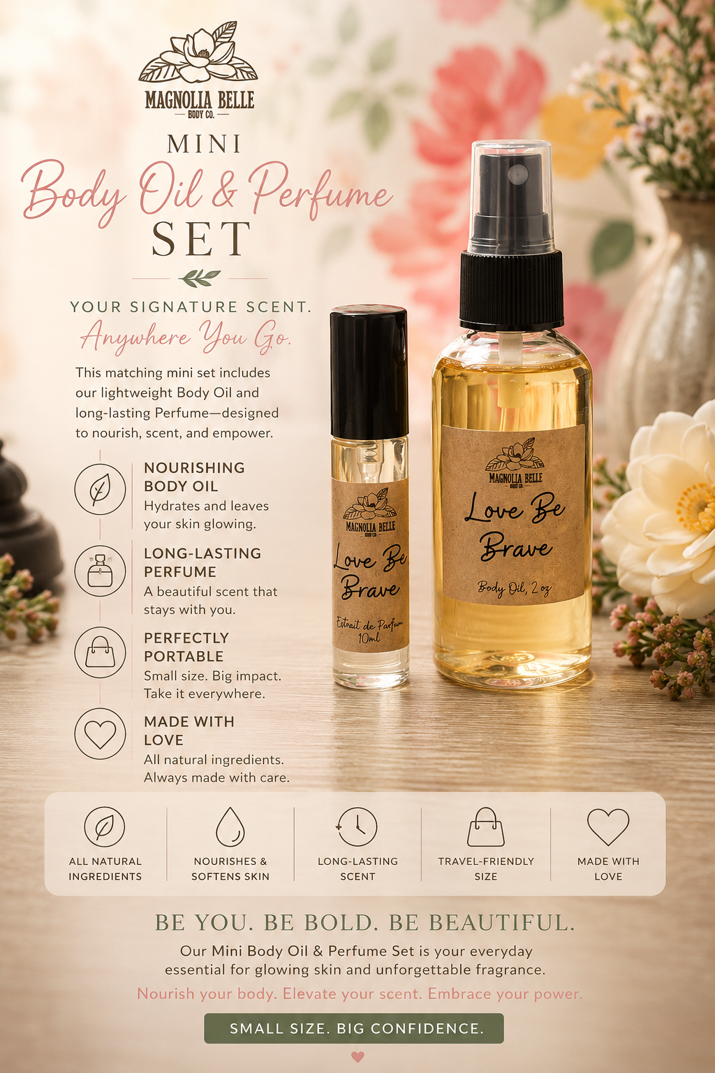 Mini Perfume & Body Oil Set