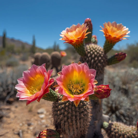 Baja Cactus Blooms