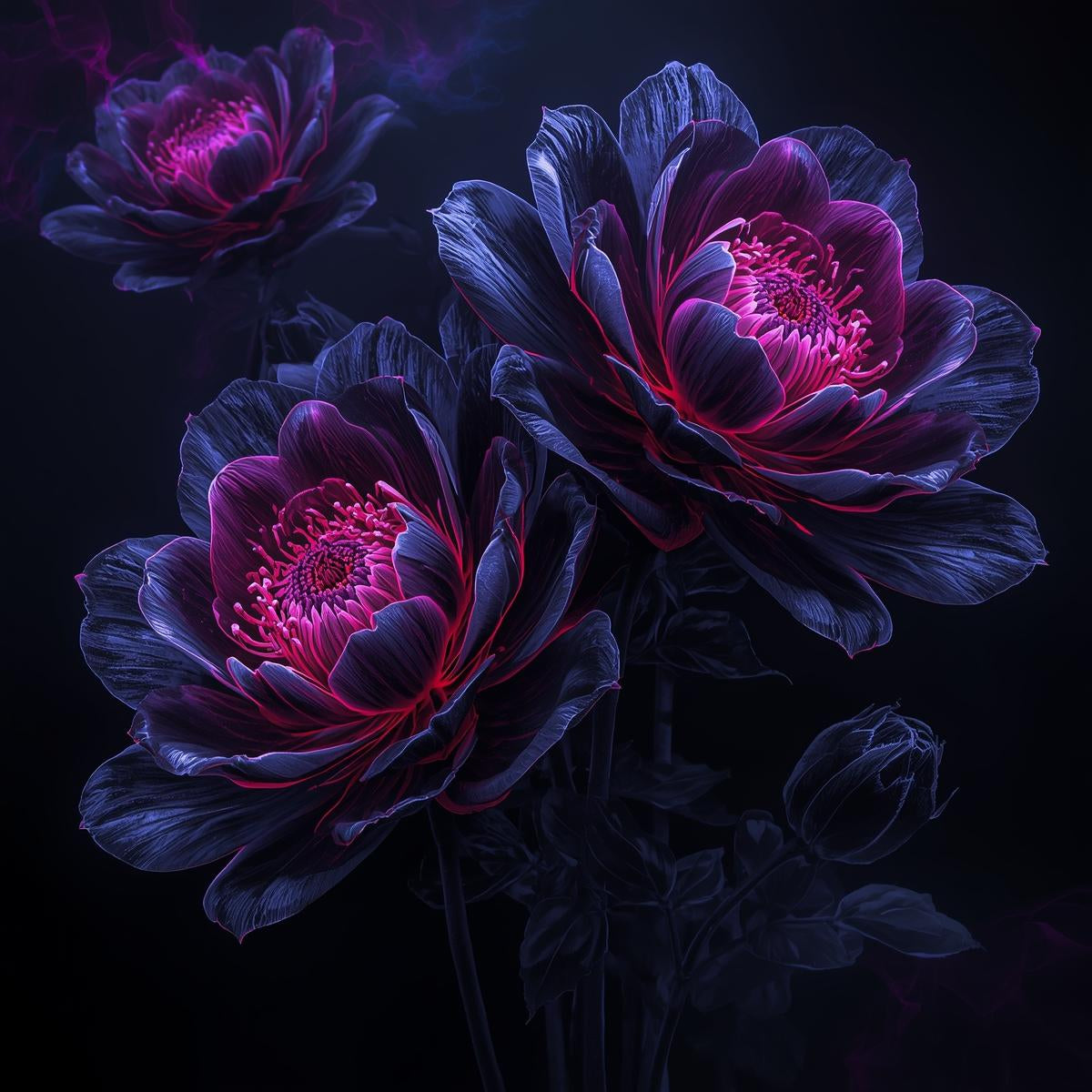 Black & Neon Opiums