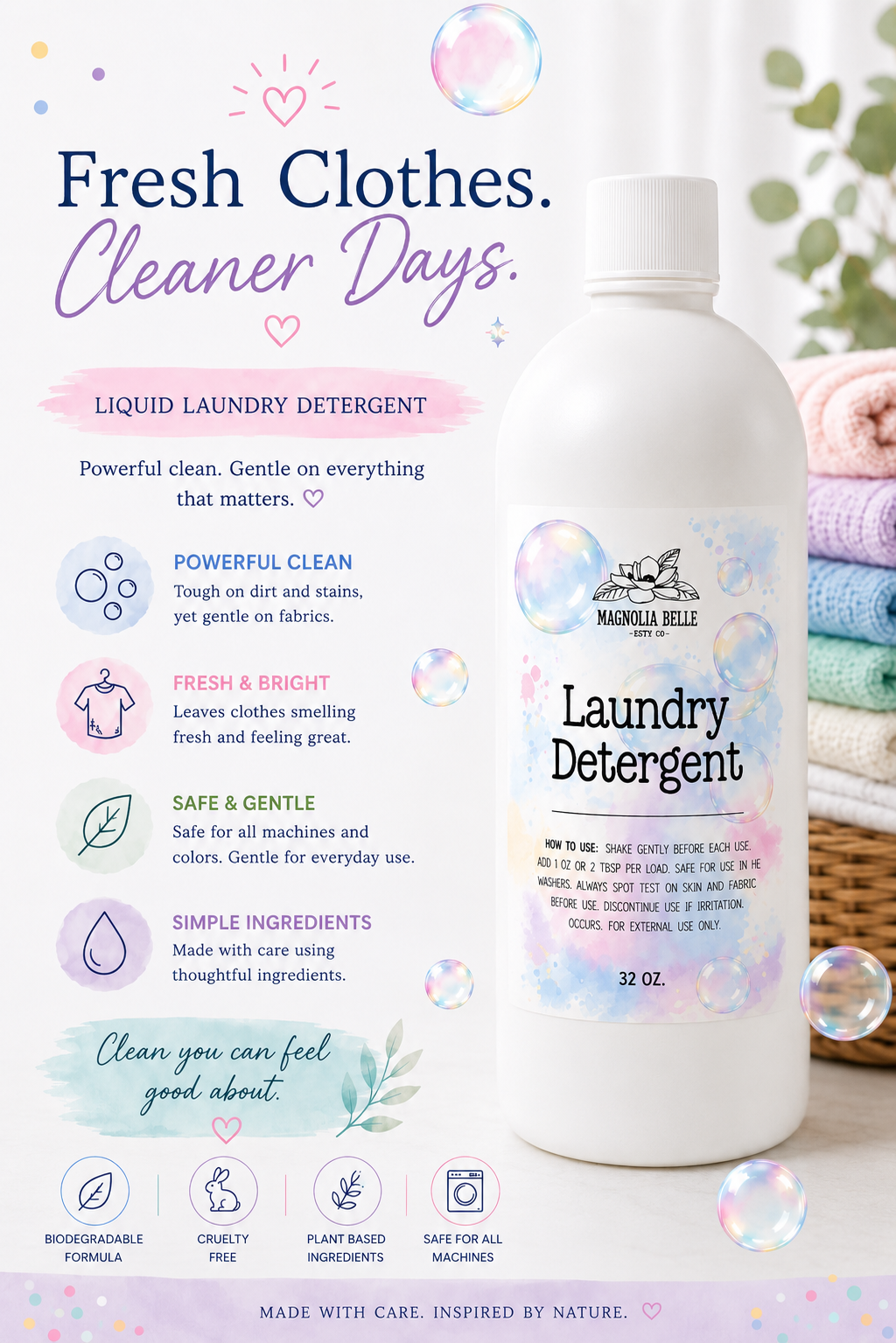 Liquid Laundry Detergent