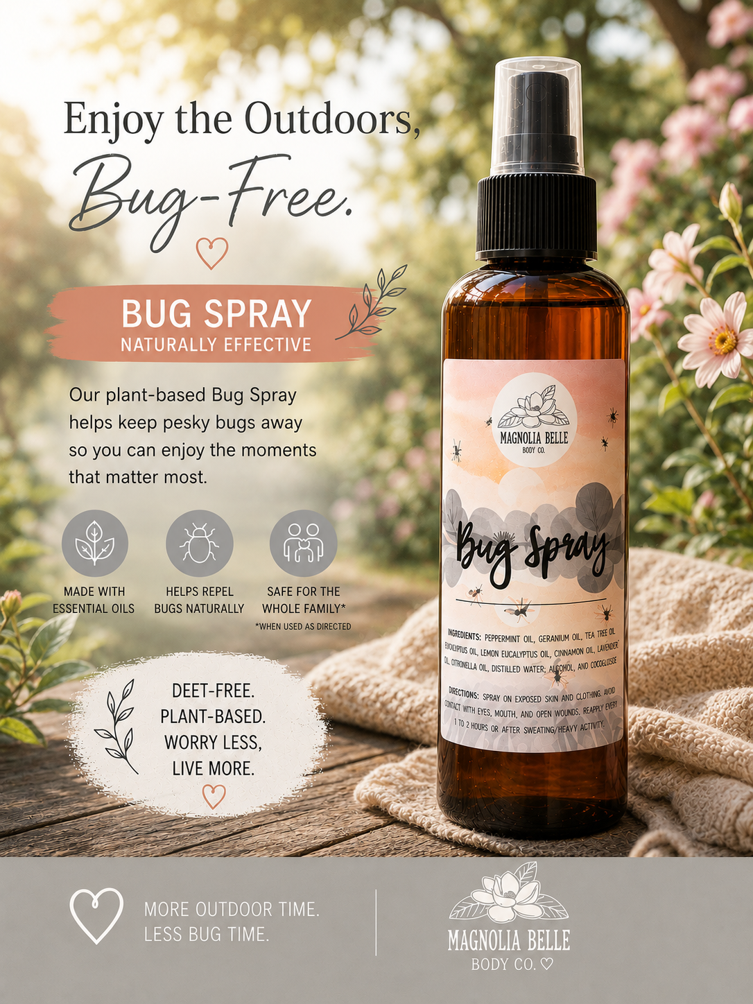 Bug Spray | All-Natural