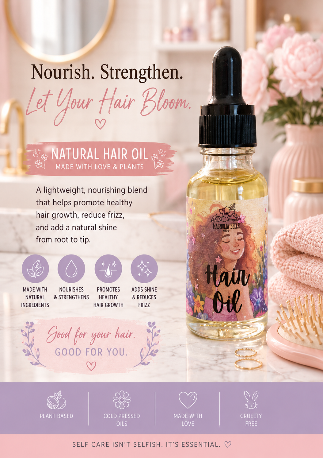 Natural Hair Oil
