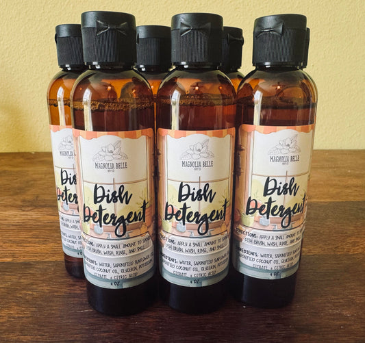 Dish Detergent | Organic All-Natural | 4 oz. bottle