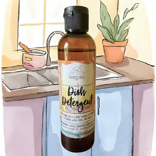 Dish Detergent | Organic All-Natural | 4 oz. bottle